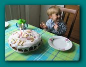 Birhday cake from Granny - 24 June.