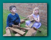 Natalie and Daniel in serious business.