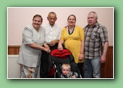 My Polish granny and granddad with Jenny, uncle Frank and Cormac.