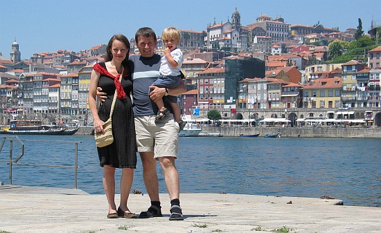 Pozdrowienia z Porto! Mary, Adam i Jakub